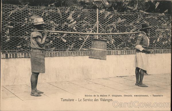 Tamatave - Le Service des Vidanges Toamasina Madagascar