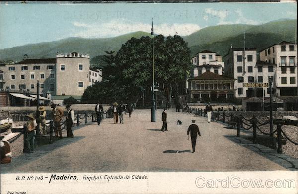 Entrada da Cidade Funchal Portugal