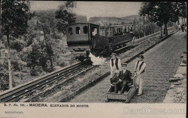 Madeira. Elevador do Monte Portugal