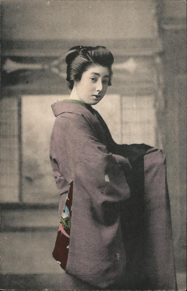 A young japanese lady