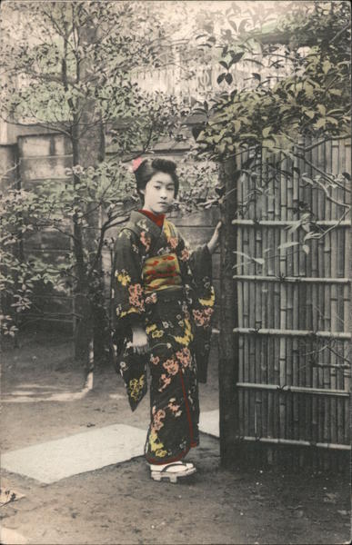 Girl in Kimono Japan