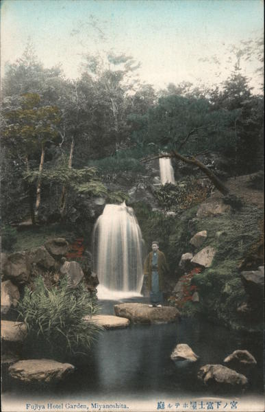 Fujiya Hotel Gardens, Miyanoshita Hakone Japan