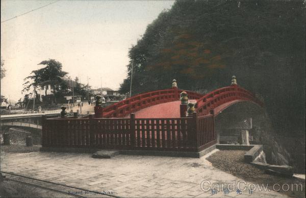 Shinkyo Bridge-Sacred Bridge Nikko Japan