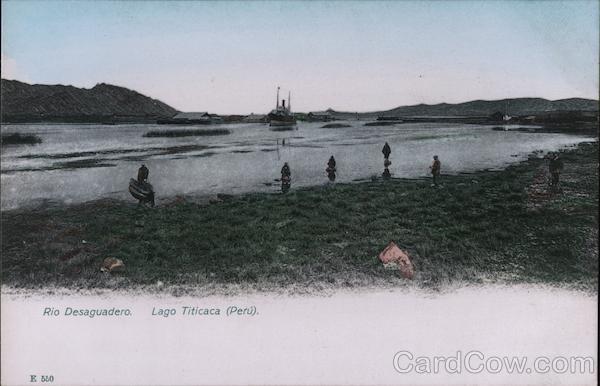 Rio Desaguadero Lake Titicaca Peru