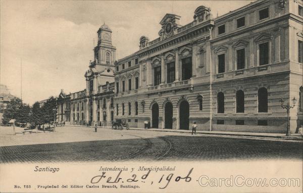 Santiago Intendencia y Municipalidad Chile