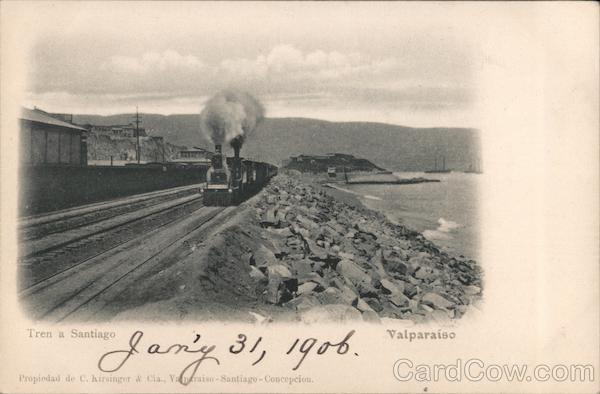 Tren a Santiago, Valaparaiso Valparaíso Chile