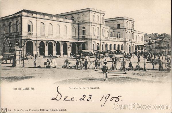 Estrada de Ferro Central Rio de Janeiro Brazil