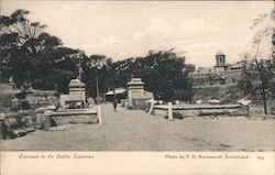 Entrance to the Castle Postcard