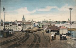 View of City From the Jetty Postcard
