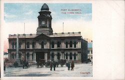 Port Elizabeth, The town hall Postcard