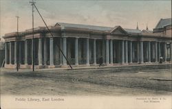 Public Library, Built 1887, 4 Mansfield Ave Postcard