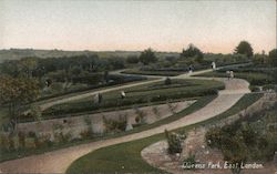 View of Queens Park Postcard