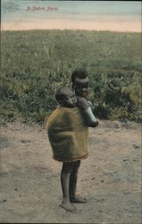 A Native Nurse Postcard