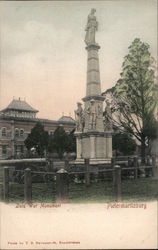 Zulu War Monument Postcard