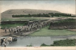 Talana Hill Battlefield Postcard