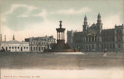 Church Square with the New Fountain Postcard