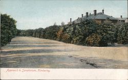 Approach to Sanatorium Postcard