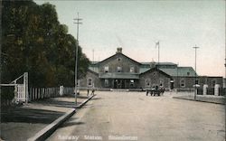 Railway Station Postcard