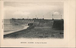 Reunion St.Denis - Le pont du Barachois Postcard