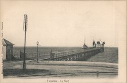 Tamalave - Le warf Postcard