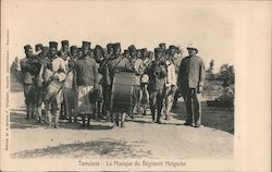 Tamatave La Musique du Regiment Malgache Postcard