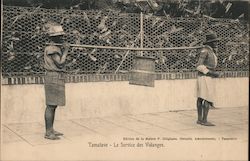 Tamatave - Le Service des Vidanges Postcard