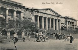 The Town Hall Bombay, India Postcard Postcard Postcard