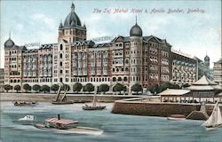 The Taj Mahal Hotel & Apollo Bunder Bombay Mumbai, India Postcard Postcard Postcard