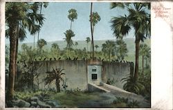 Parsee Tower of silence, Bombay Postcard