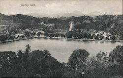 Kandy Lake - Kiri Muhuda Postcard