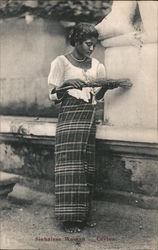 Sinhalese Woman Postcard