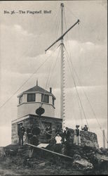 The flagstaff, Bluff Postcard