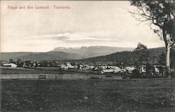 Fingal and Ben Lomond, Tasmania Postcard