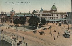 Cathedral Square Postcard