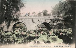 Stone bridge at Otani Postcard