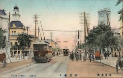 Ginza Street Postcard