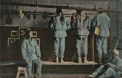 Carpet Making Postcard