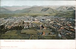 Panorama de Cuzco (Peru) Postcard