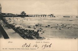 Muelle de Pasajeros Postcard