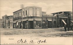 Los 4 Bancos Postcard