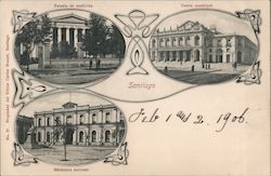 Santiago Postcard