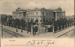 Edificio del Congreso Nacional Santiago, Chile Postcard Postcard Postcard