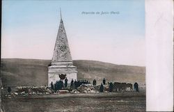 Piramide de Junin Postcard