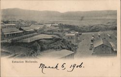 Mollendo Station Peru Postcard Postcard Postcard