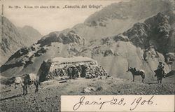 Casucha del Gringo Argentina Postcard Postcard Postcard