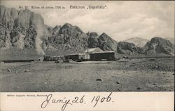 "Uspallata" Station Postcard