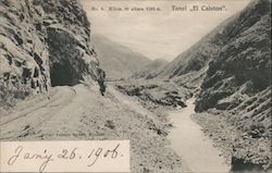 Tunel, El Caleton Postcard