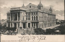 Teatro Argentino, La Plata, Rep.Argentina Postcard