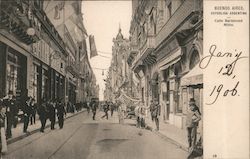 Calle Batholomé Mitre Postcard