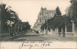 Avenida Alvear - Buenos Aires Postcard